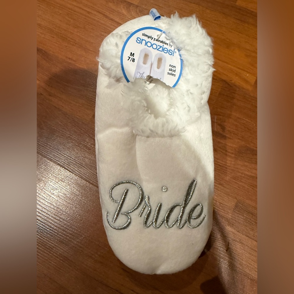 White The Bride Snoozies